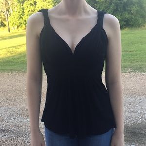 Very elegant black tank top